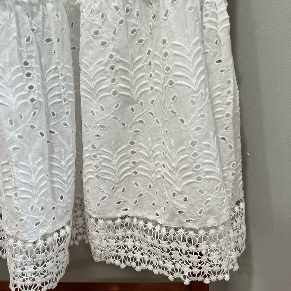 Eyelet- Mid Length Summer Dress - Picture 5 of 5